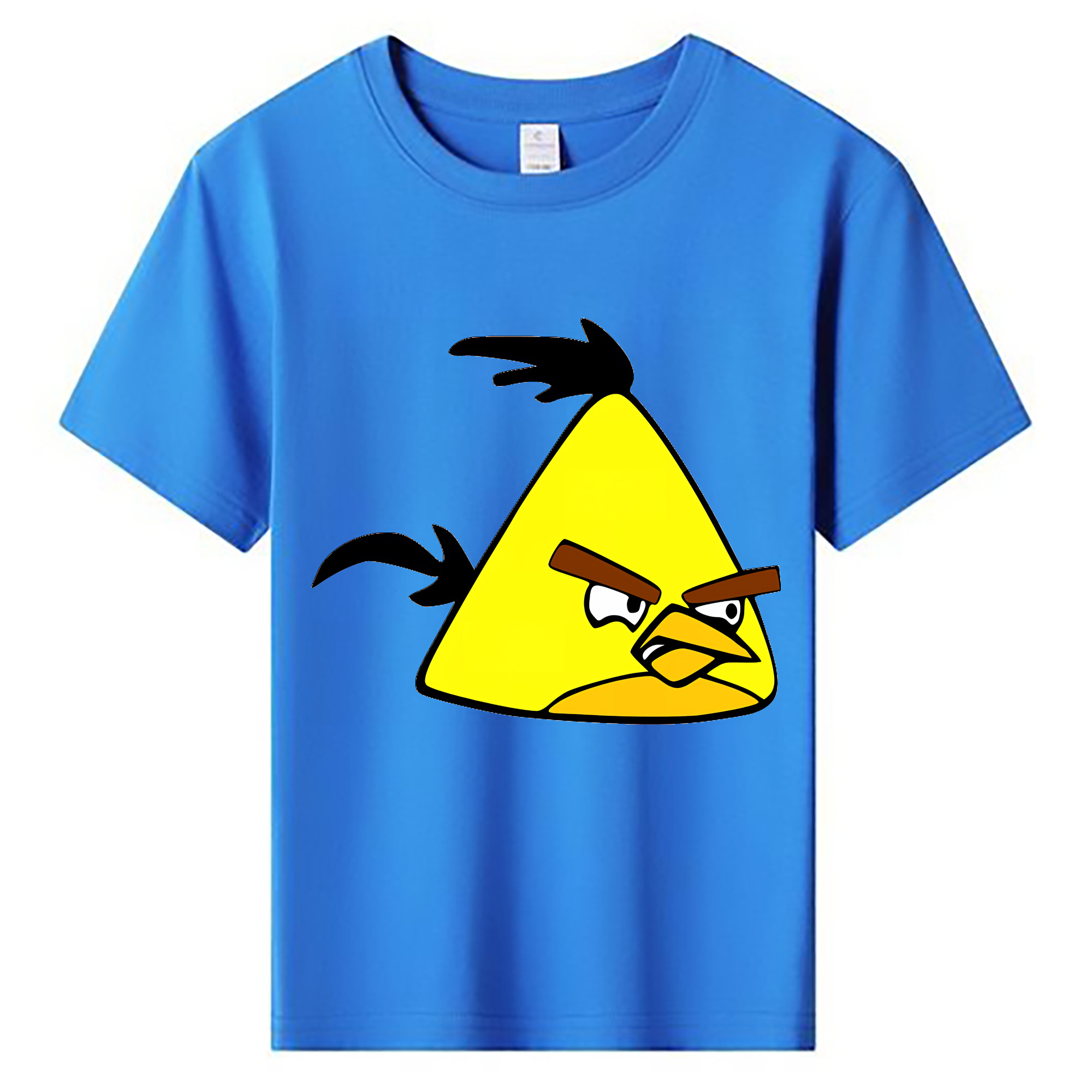 （画像用） Angry Birds アングリーバード 綿100％キッズTシャツ（フロントプリント）